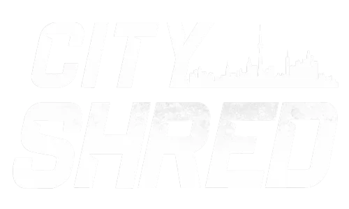 CityShredWordLogo white