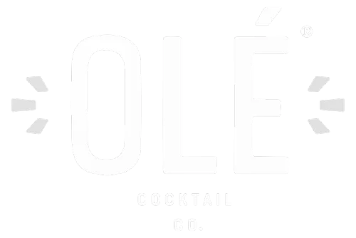 Ole cocktails logo white