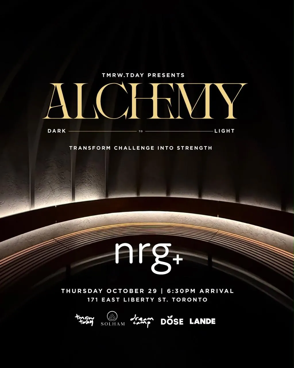 Alchemy October 29 poster